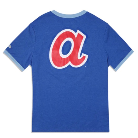 Atlanta Braves Throwback T-Shirt - Picture 3 of 10